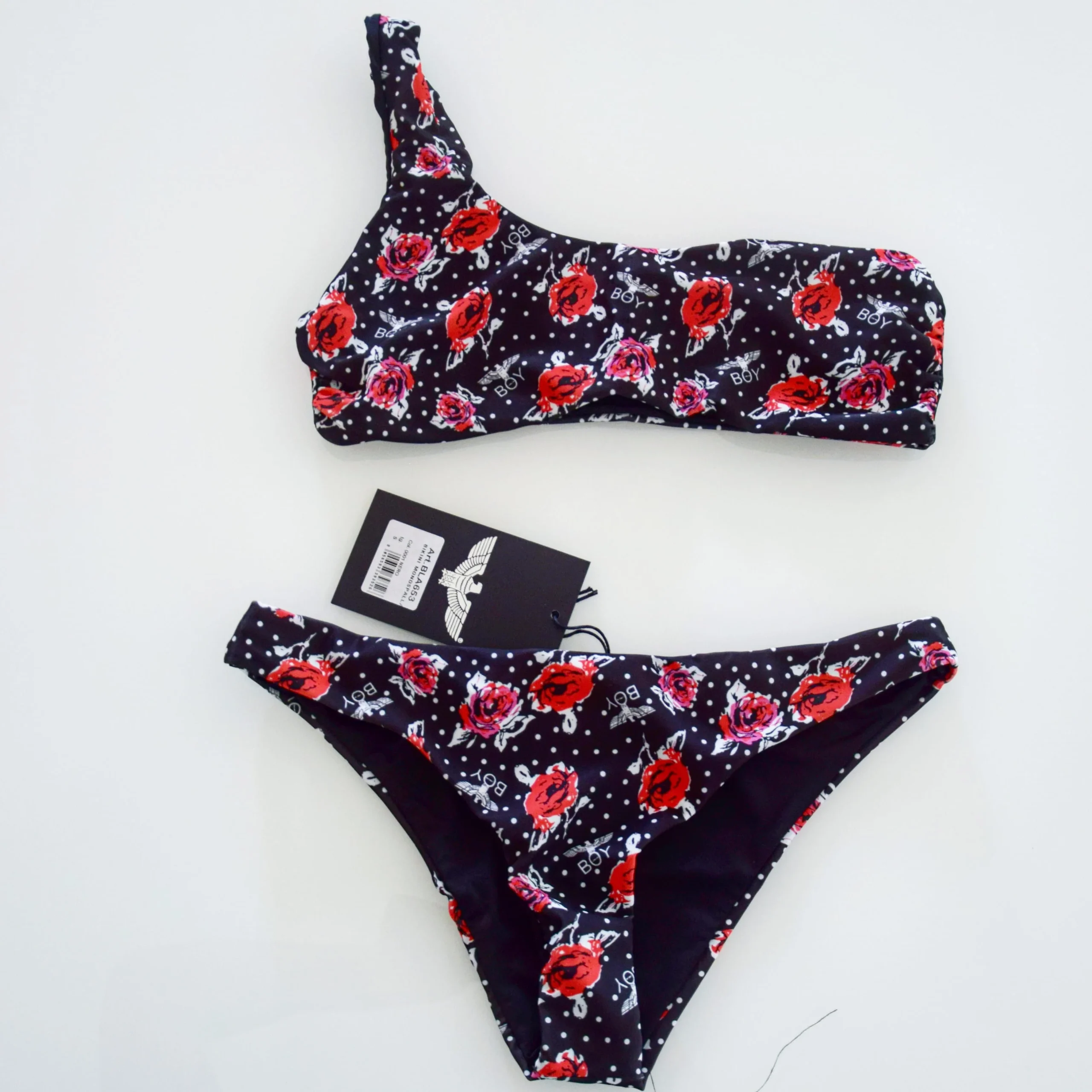 Costume BOY LONDON bikini monospalla bla653 - immagine 3