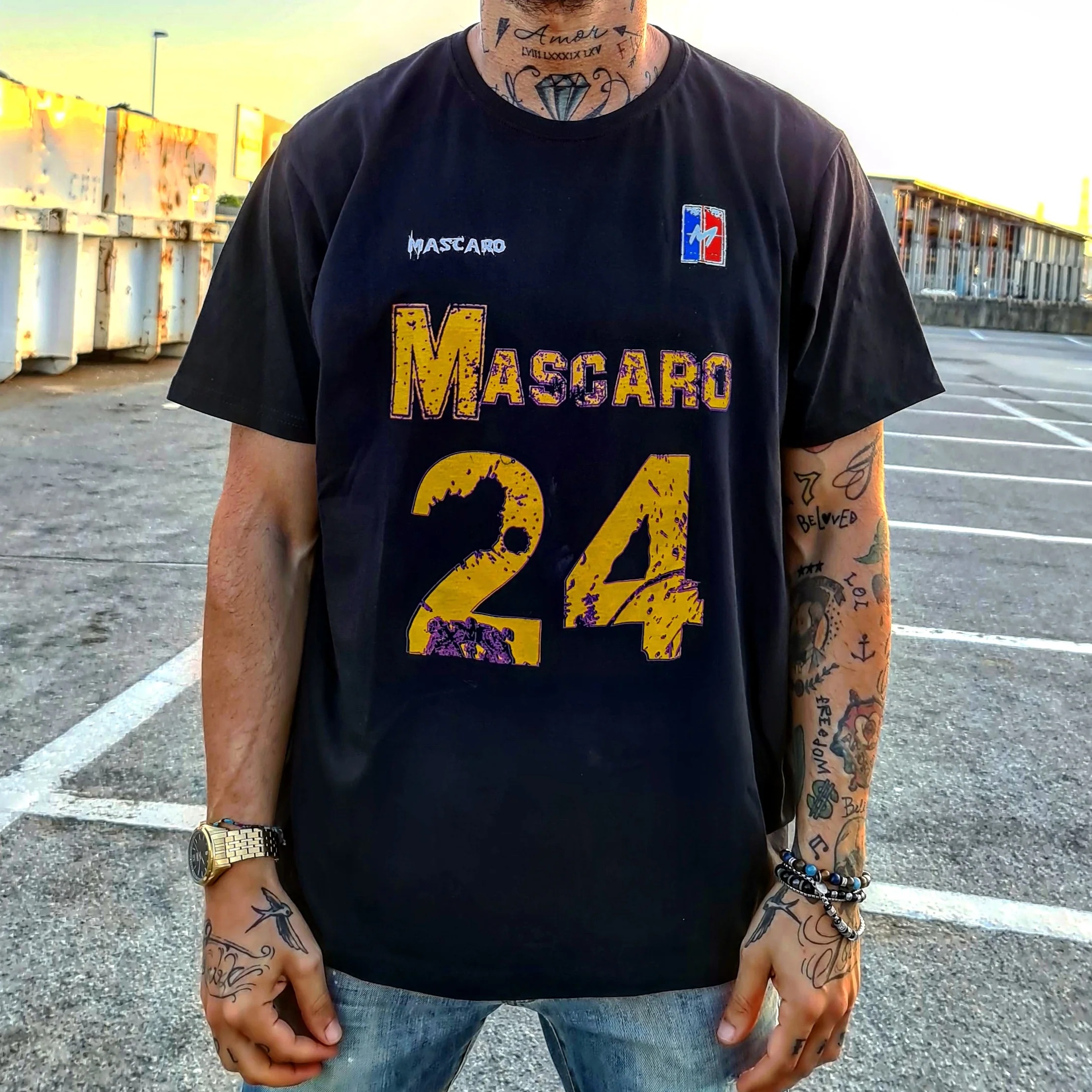 Tshirt MASCARO tribute KOBE BRYANT limite edition