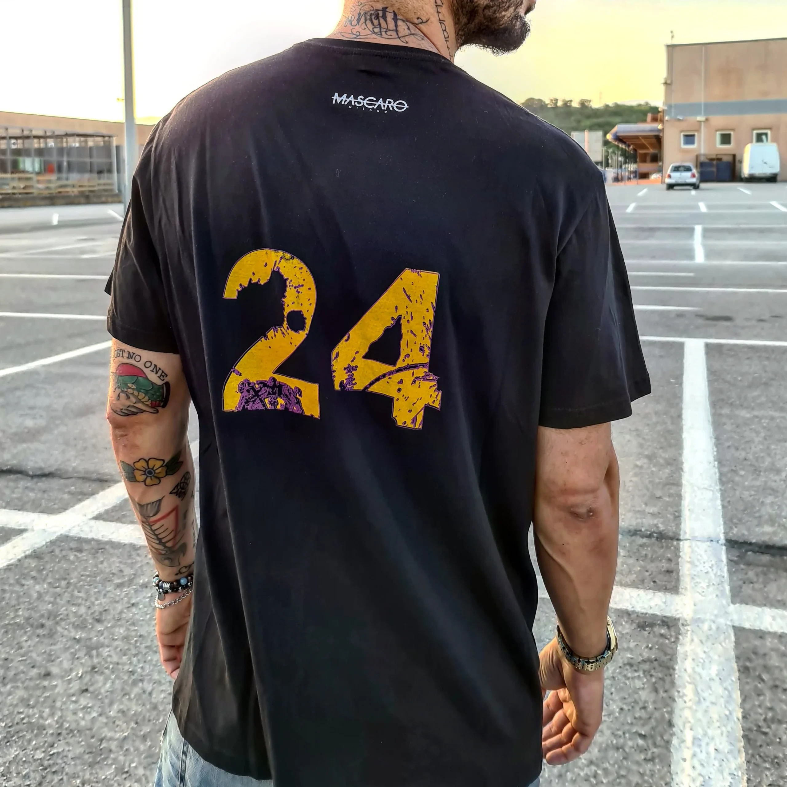 Tshirt MASCARO tribute KOBE BRYANT limite edition - immagine 3