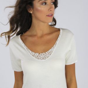 Trevi – Maglia M/M con pizzo – 151