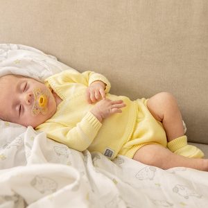 Completo Bebe Nicky Copripannolino con  babbucce 100% Cotone