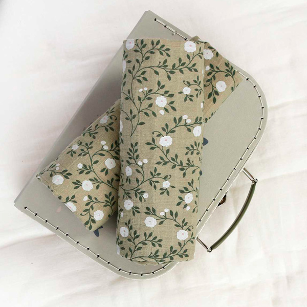 Set di 2 panni di mussola Flor - immagine 4