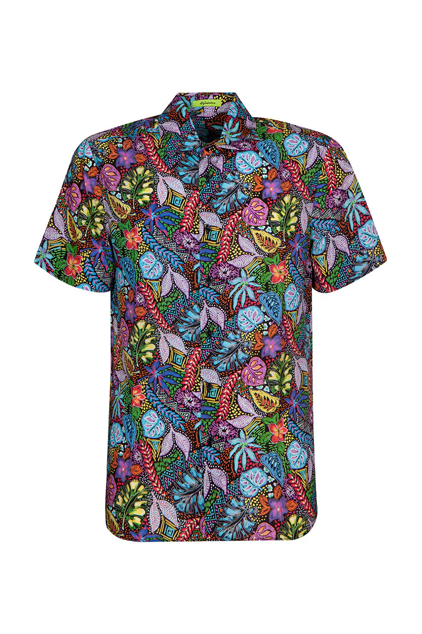 Camicia 4GIVENESS manica corta L'eden Jungle