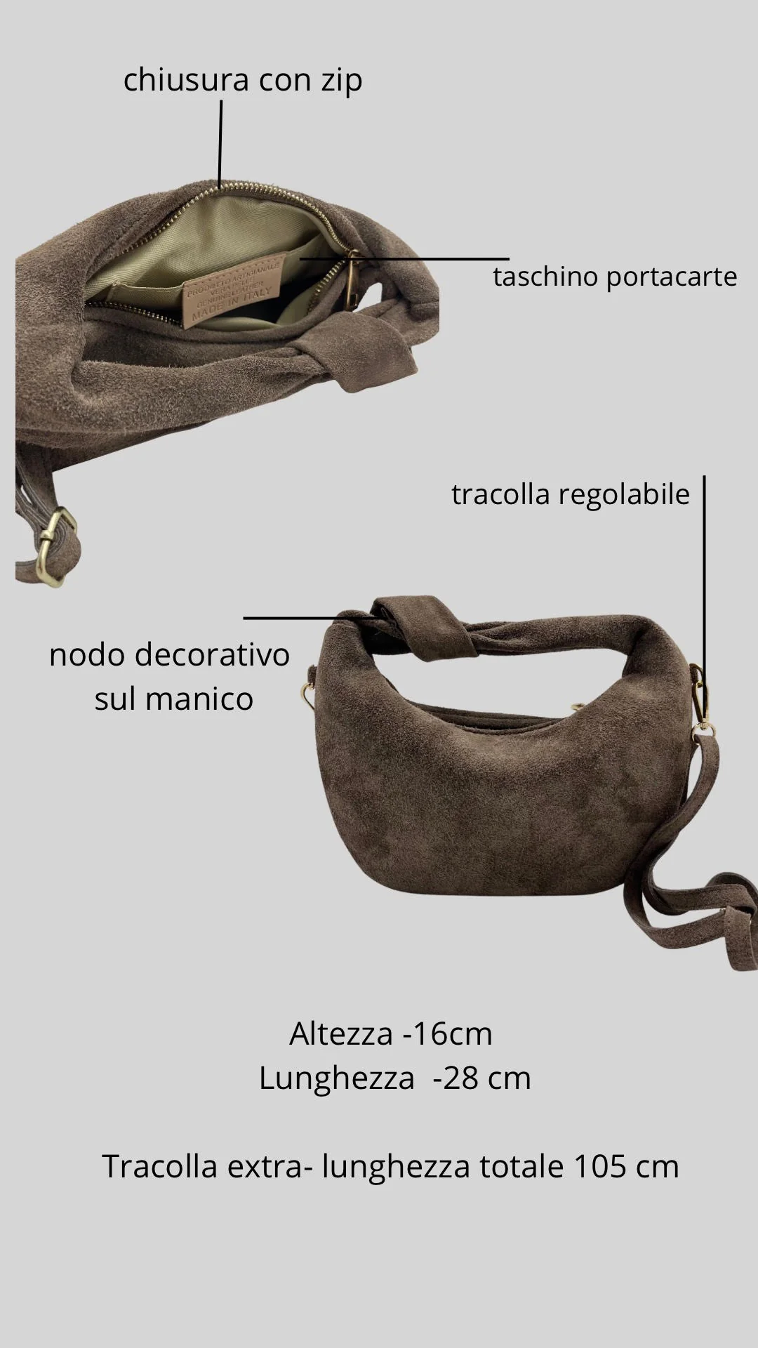 MEDISON in camoscio - immagine 6