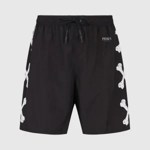 Costume PHOBIA swimboxer ossi bianco nero