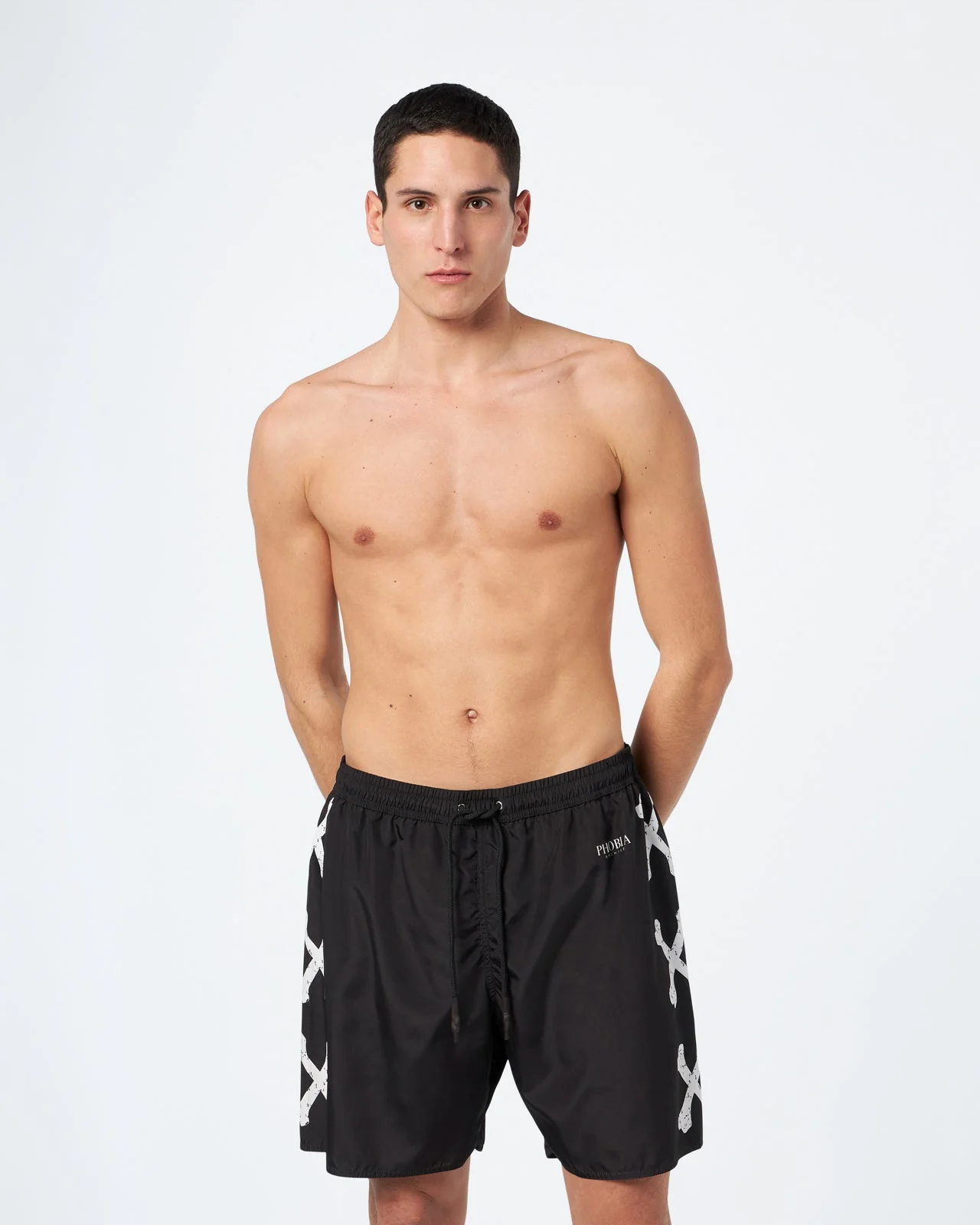 Costume PHOBIA swimboxer ossi bianco nero - immagine 5