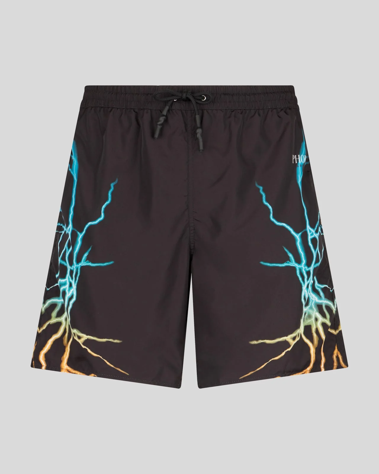 Costume PHOBIA swimboxer nero fulmini blu e giallo - immagine 2