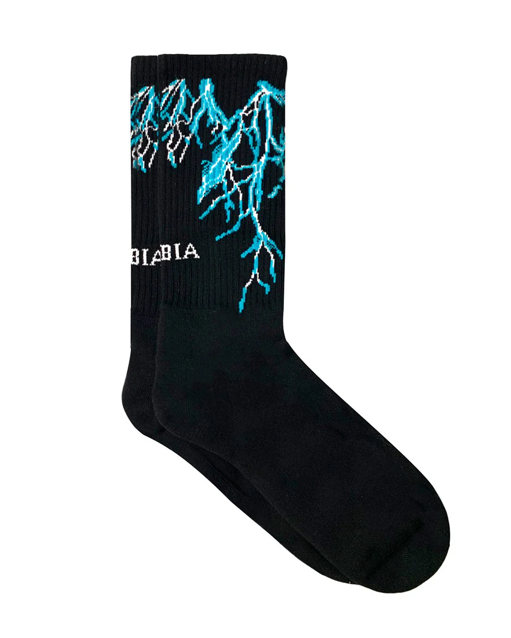 Calze PHOBIA fulmine nero varianti multicolor - immagine 4