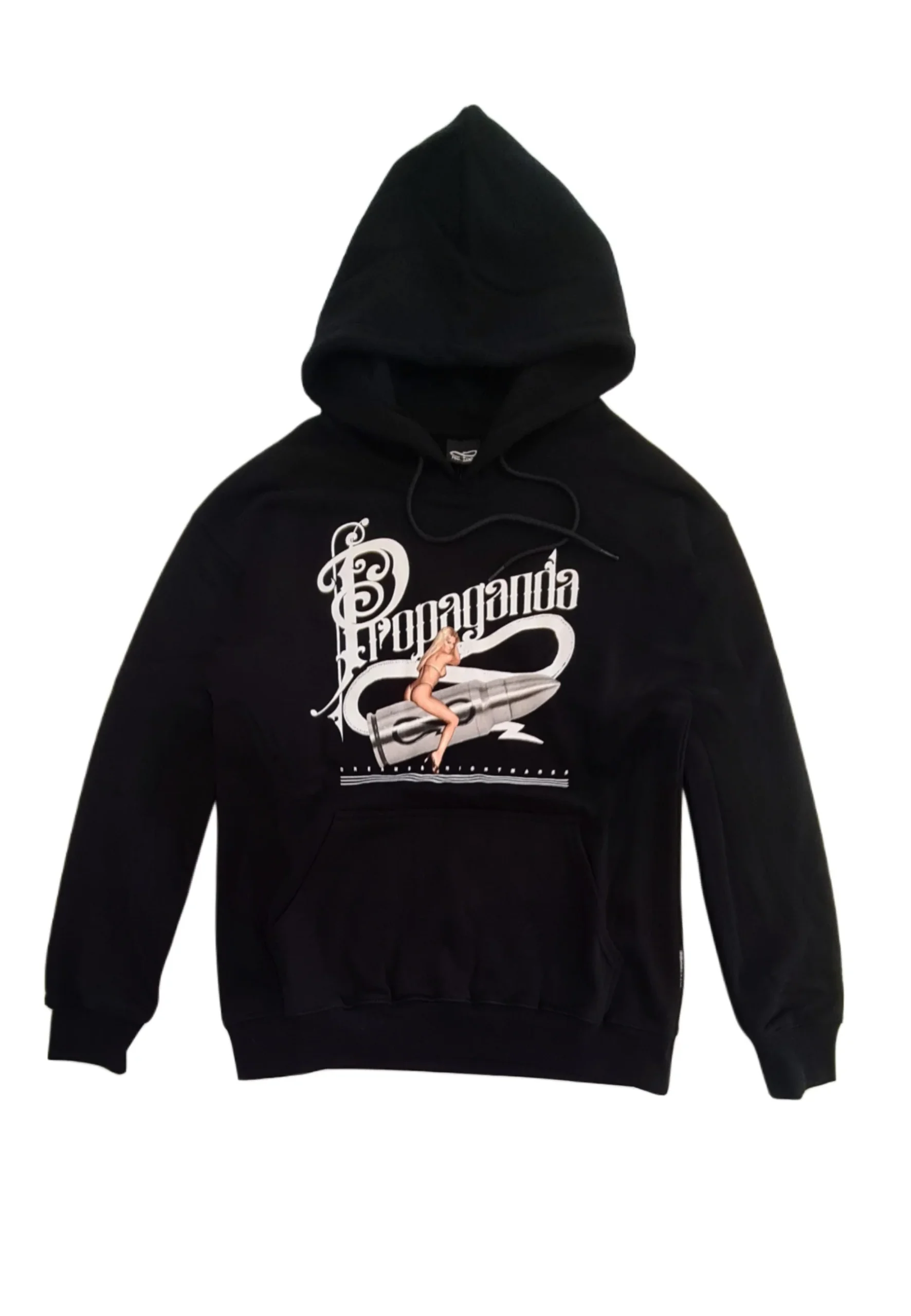 Felpa PROPAGANDA cappuccio Dreams nero - immagine 2