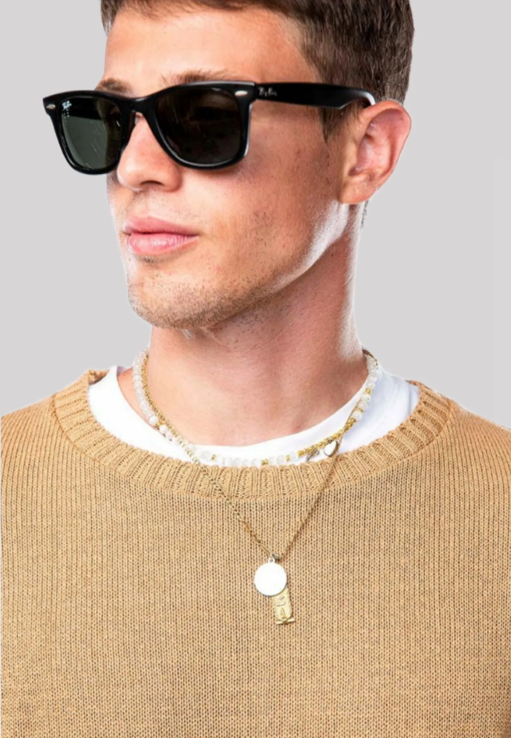 Maglione NJB girocollo Oversize corda - immagine 5