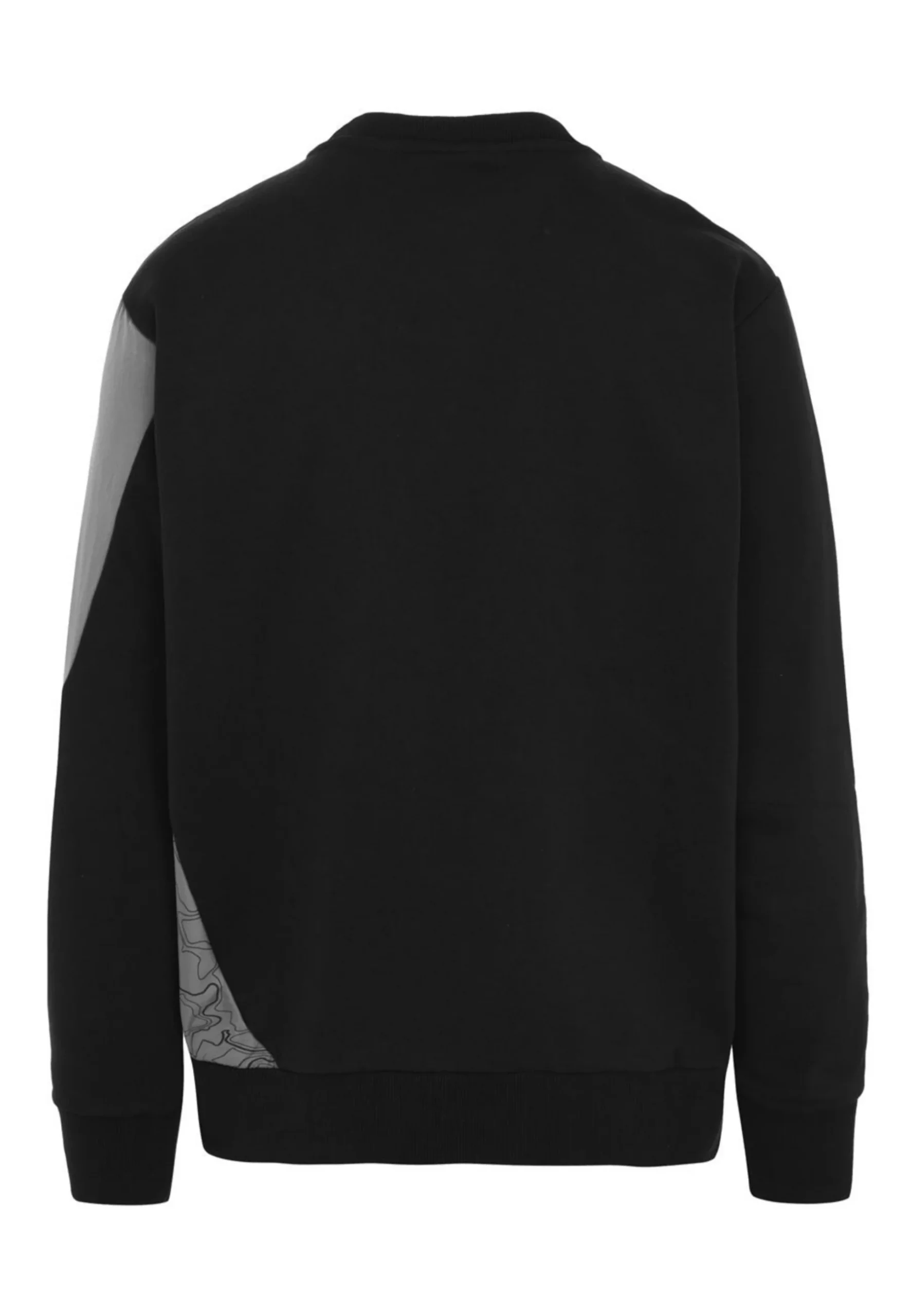 Felpa KAPPA tech catarinfrangente nero smoke/grigio - immagine 5