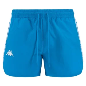 Costume corto KAPPA 222 Banda boxer Cali blue smurf/bianco