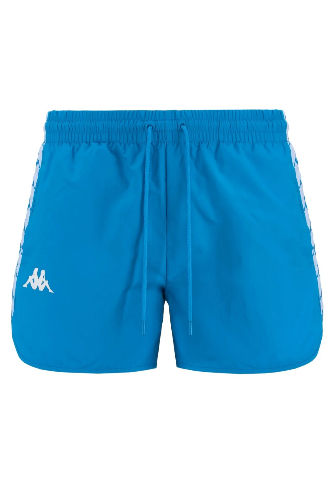 Costume corto KAPPA 222 Banda boxer Cali blue smurf/bianco