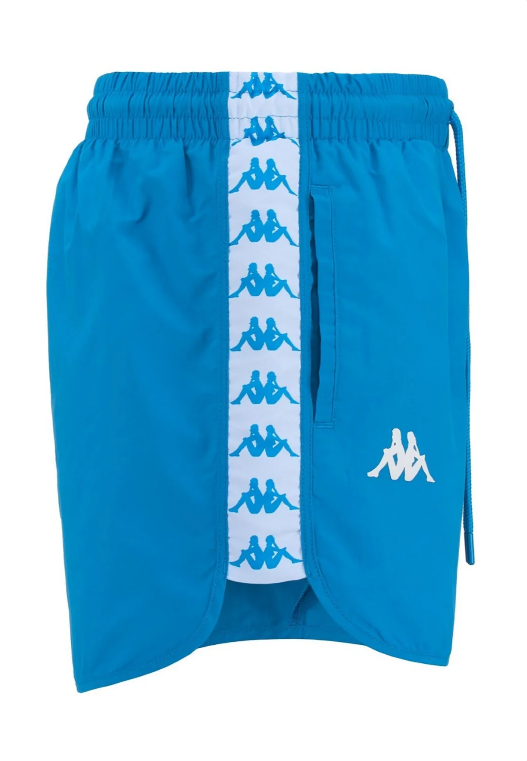 Costume corto KAPPA 222 Banda boxer Cali blue smurf/bianco - immagine 3
