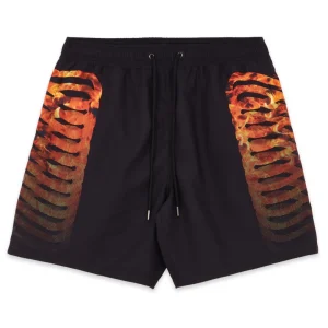 Costume boxer PROPAGANDA swimtrunk Ribs Inferno nero