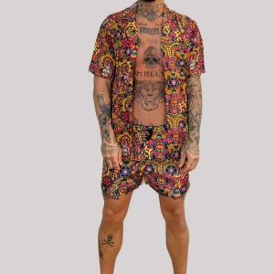 Completo mare 4GIVENESS camicia + boxer puerto vallarta