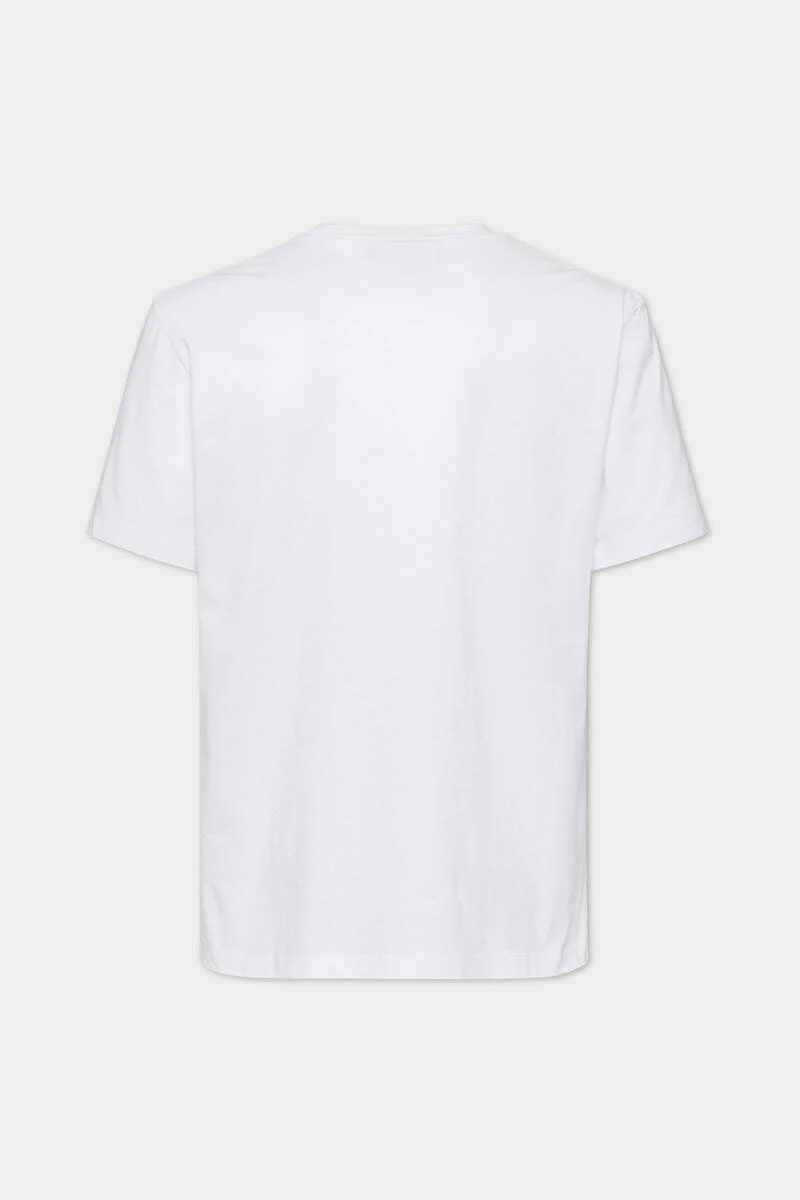 T-shirt DSQUARED2 Bear logo bianca - immagine 5