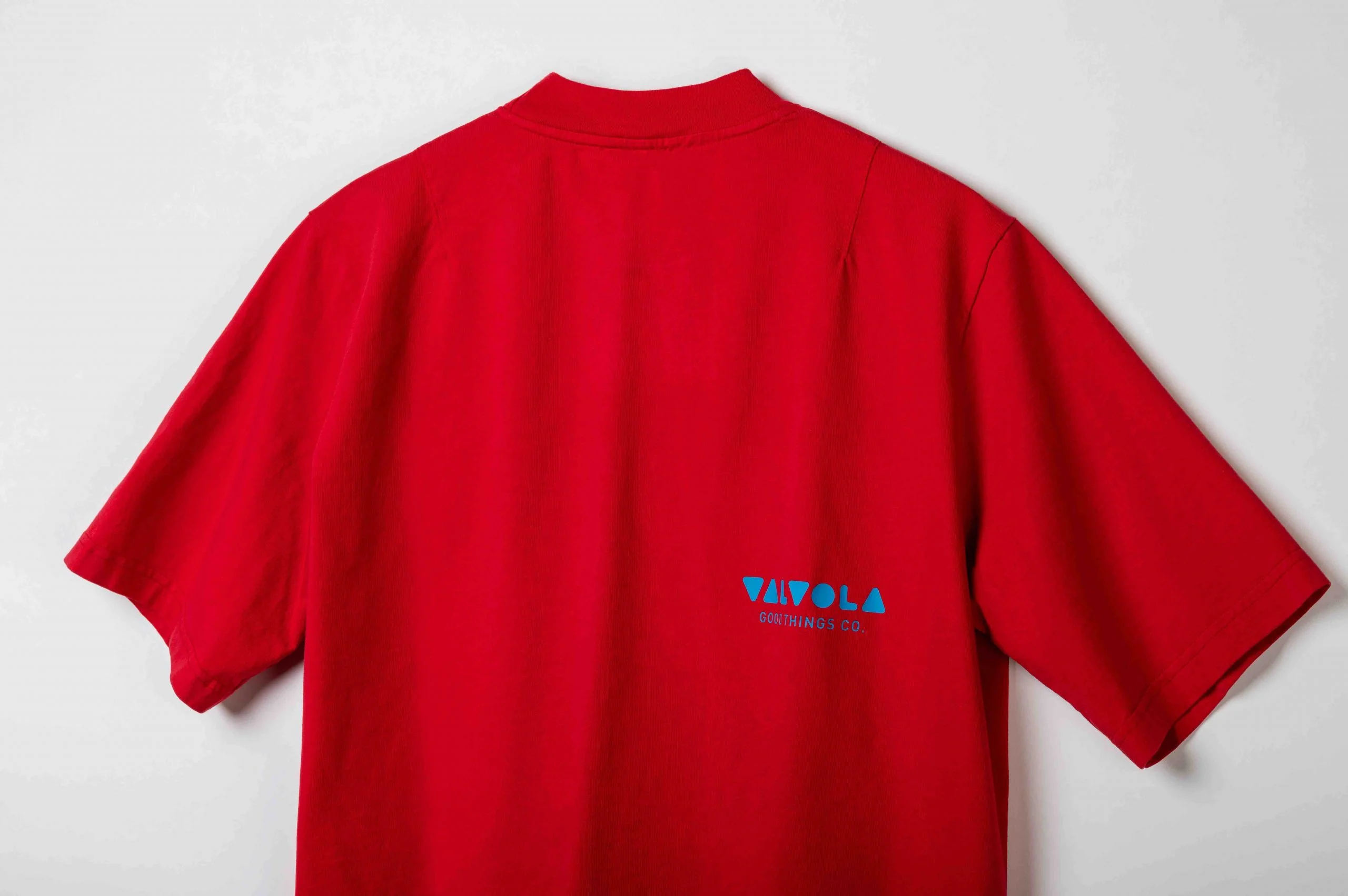 T-Shirt VALVOLA V Rossa/Azzurra - immagine 5