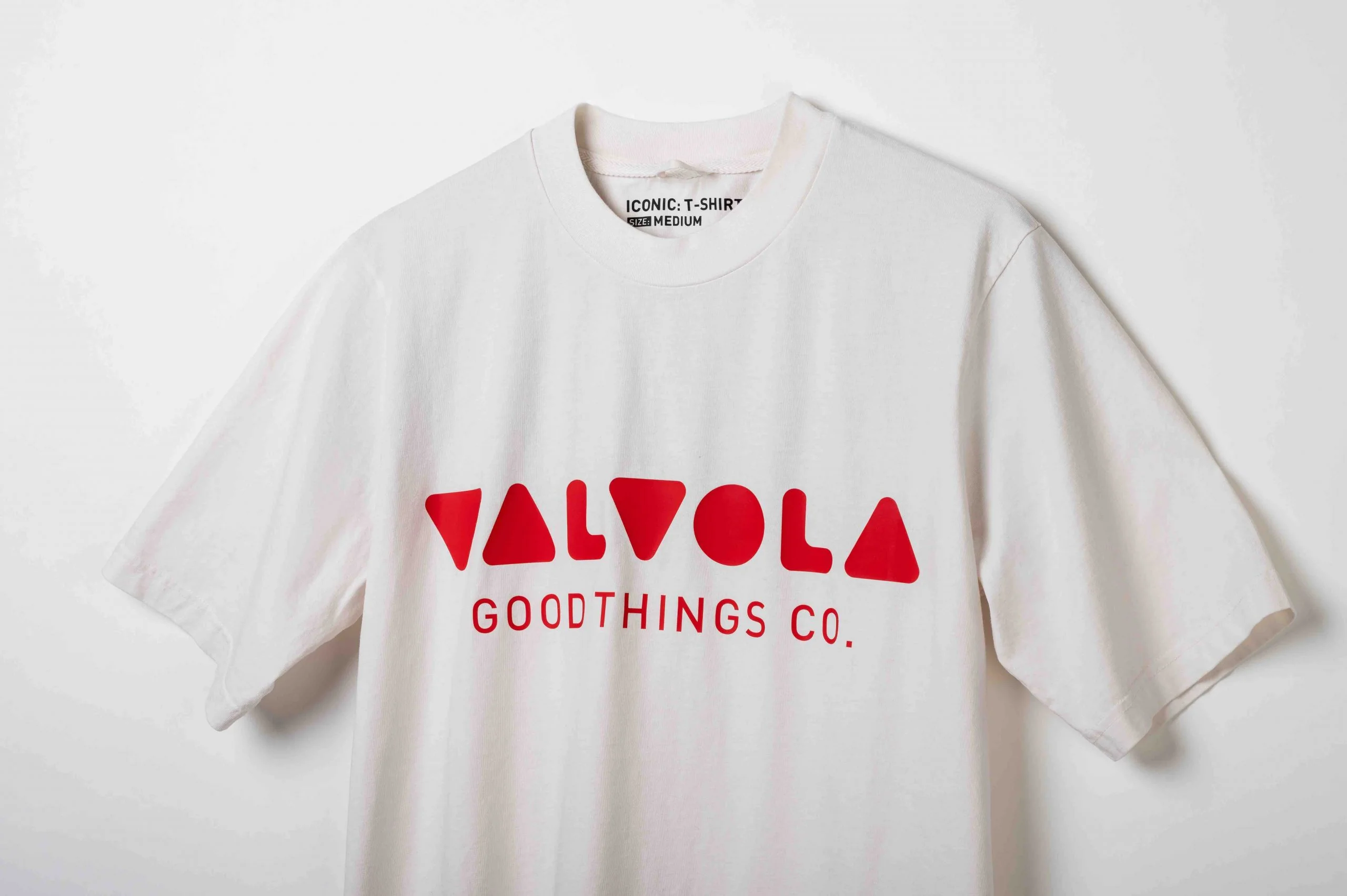 T-Shirt VALVOLA Bianca/Rossa - immagine 5