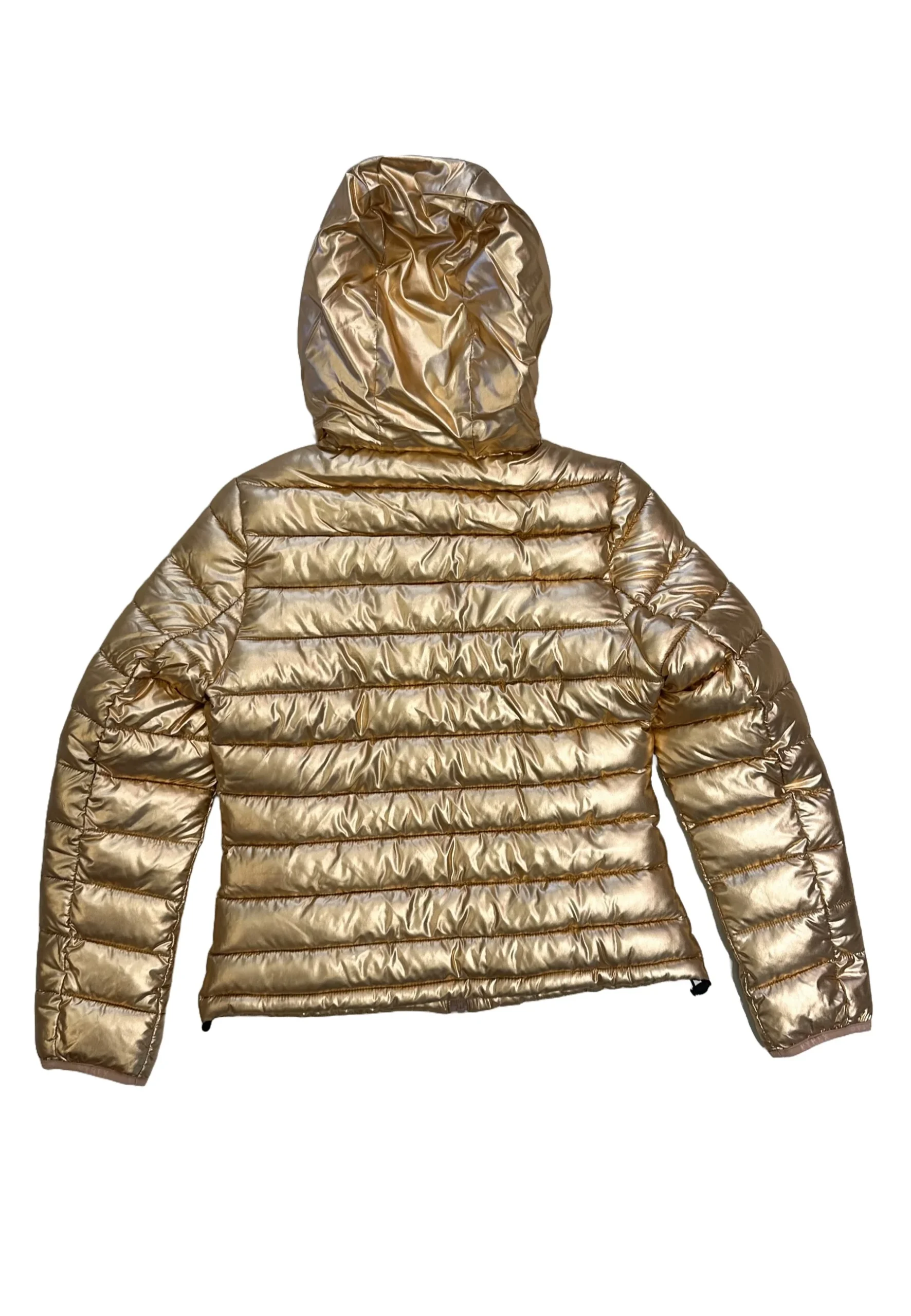 Piumino donna PYREX zip con cappuccio oro - immagine 3