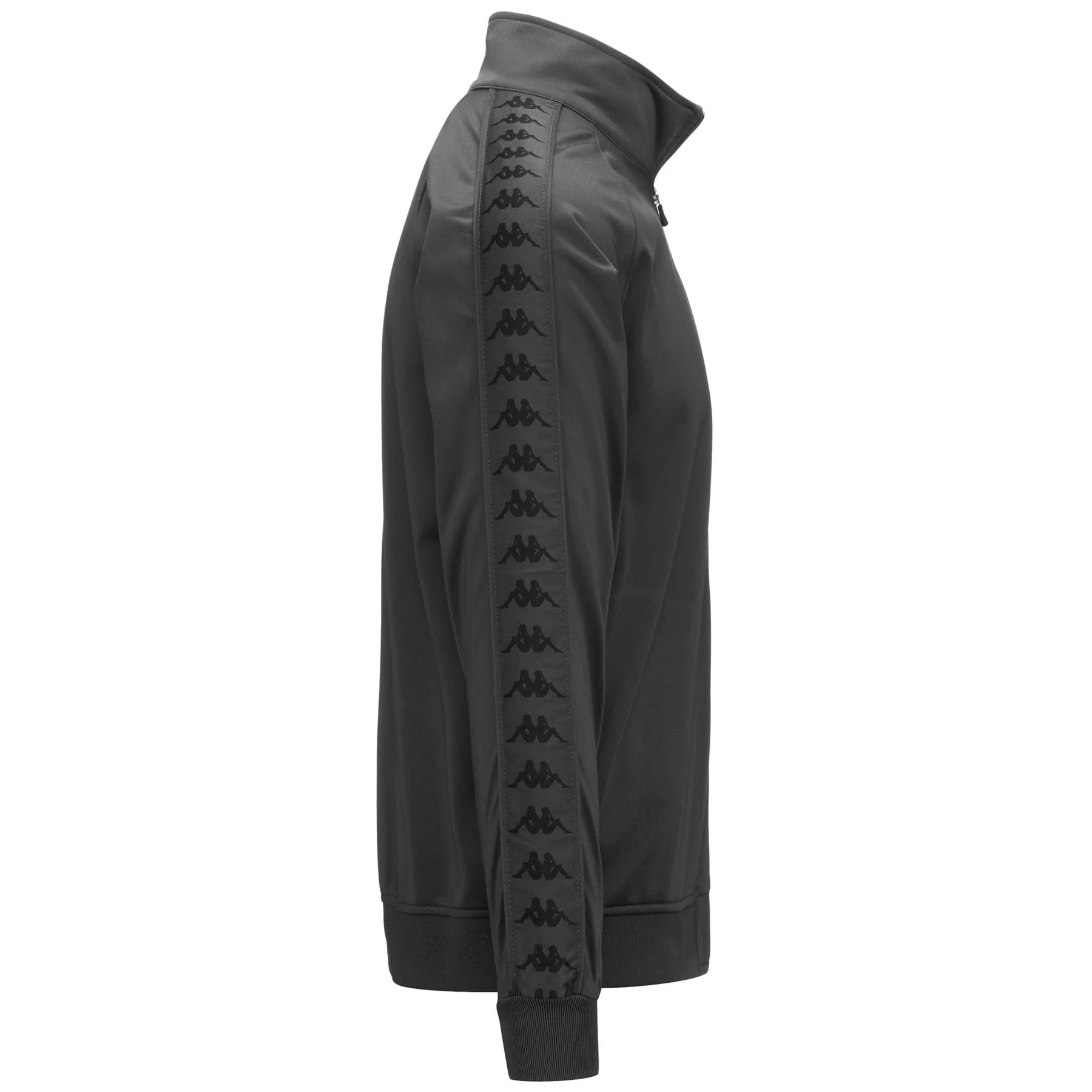 Completo tuta KAPPA 222 Banda giacca + pantalone grigio koala/nero - immagine 5