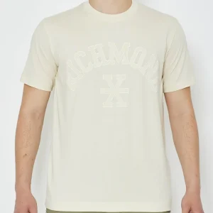 T-shirt RICHMOND X logo ricamato milk