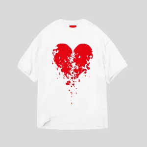 T-shirt VISION OF SUPER broken heart bianca