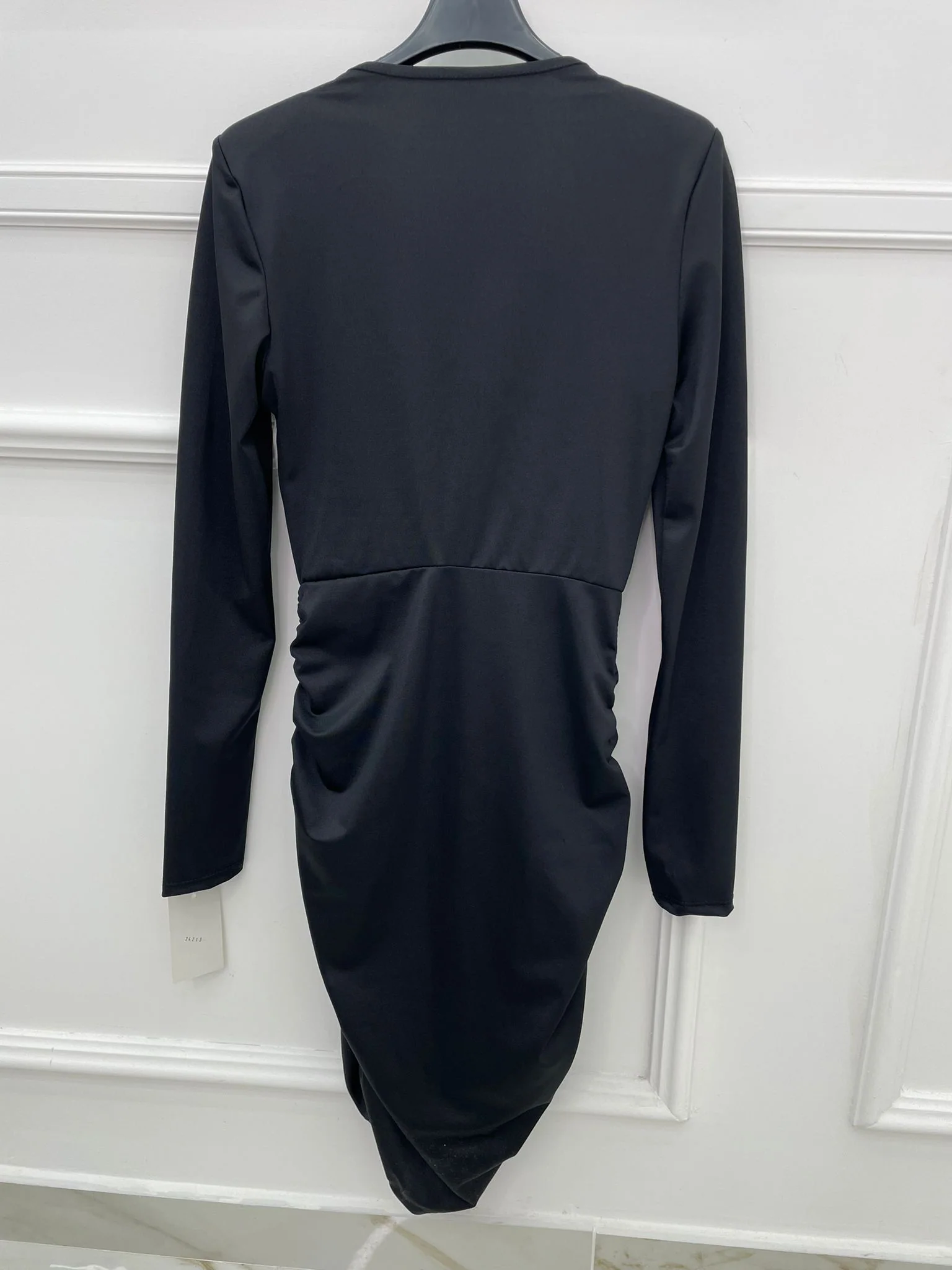 Vestitino con finto bustino e drappeggio - immagine 9