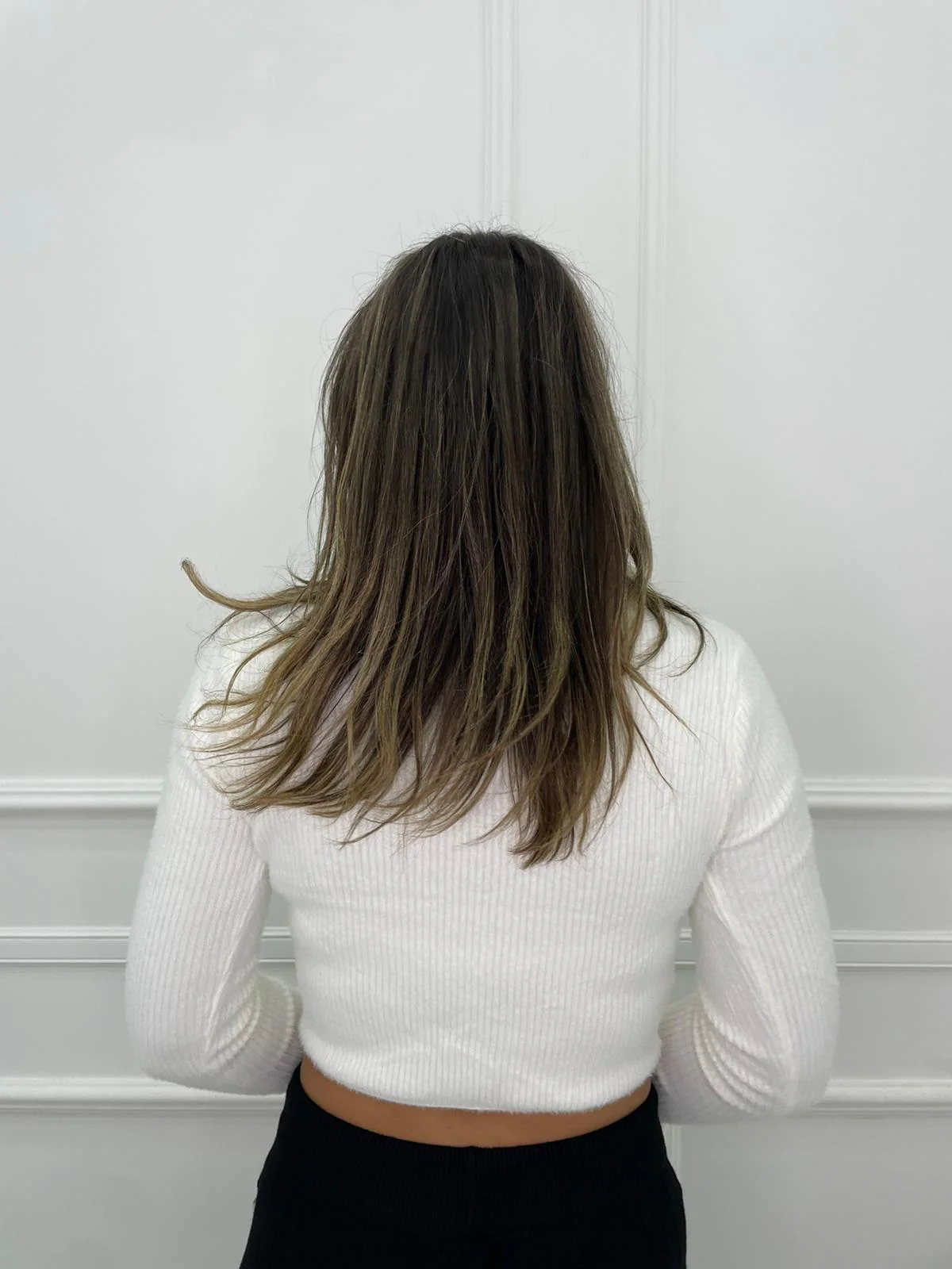 Cardigan in pelo con bottoni gioiello - immagine 6