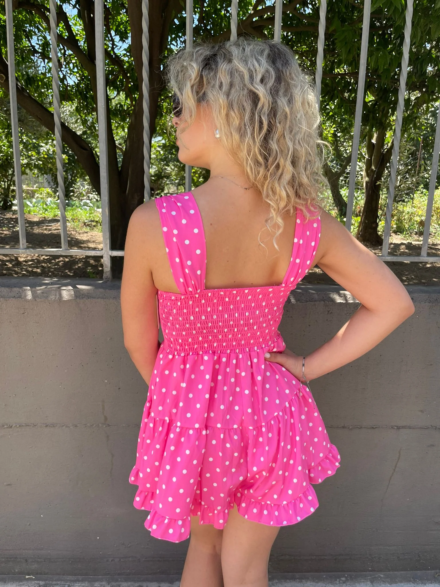 Tutina fantasia pois con balze - immagine 6