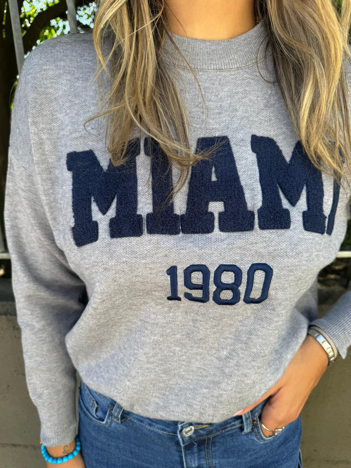 Maglione giro collo Miami - immagine 3