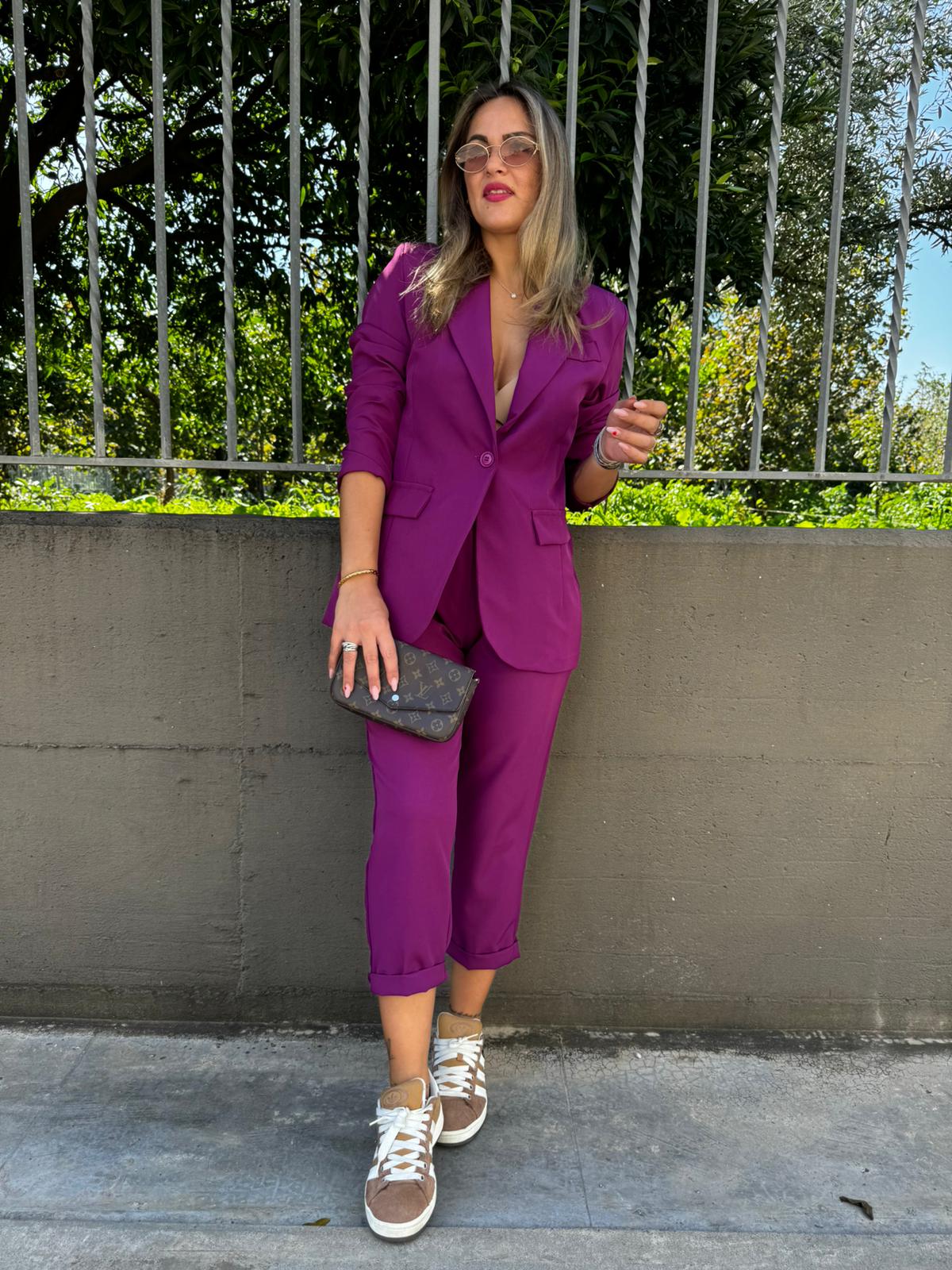 Tailleur Positano con giacca monopetto - immagine 5