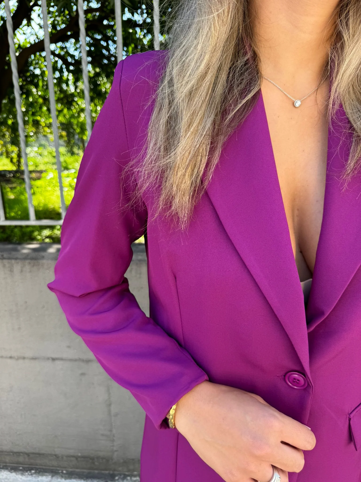 Tailleur Positano con giacca monopetto - immagine 7