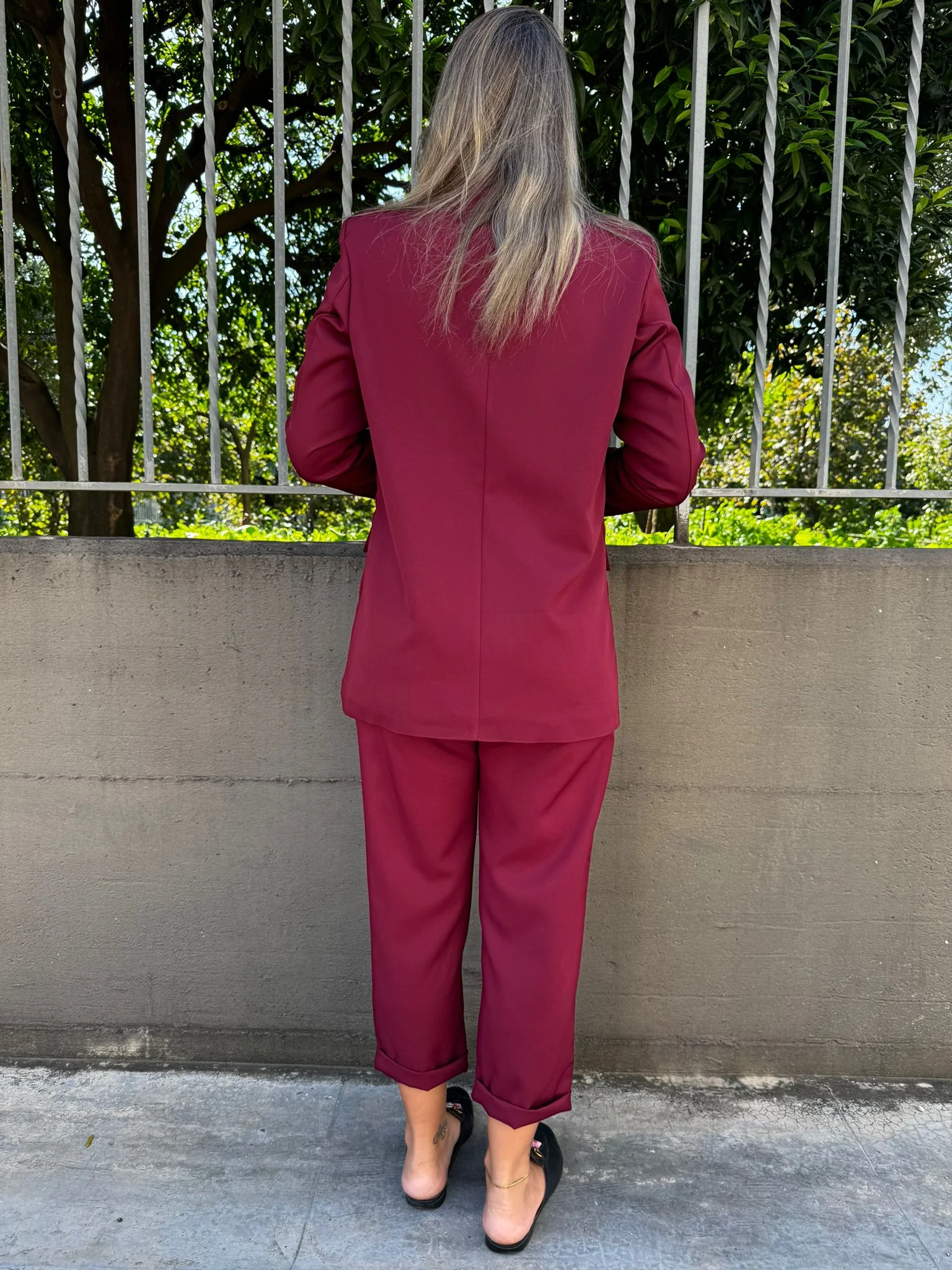 Tailleur Positano con giacca monopetto - immagine 3