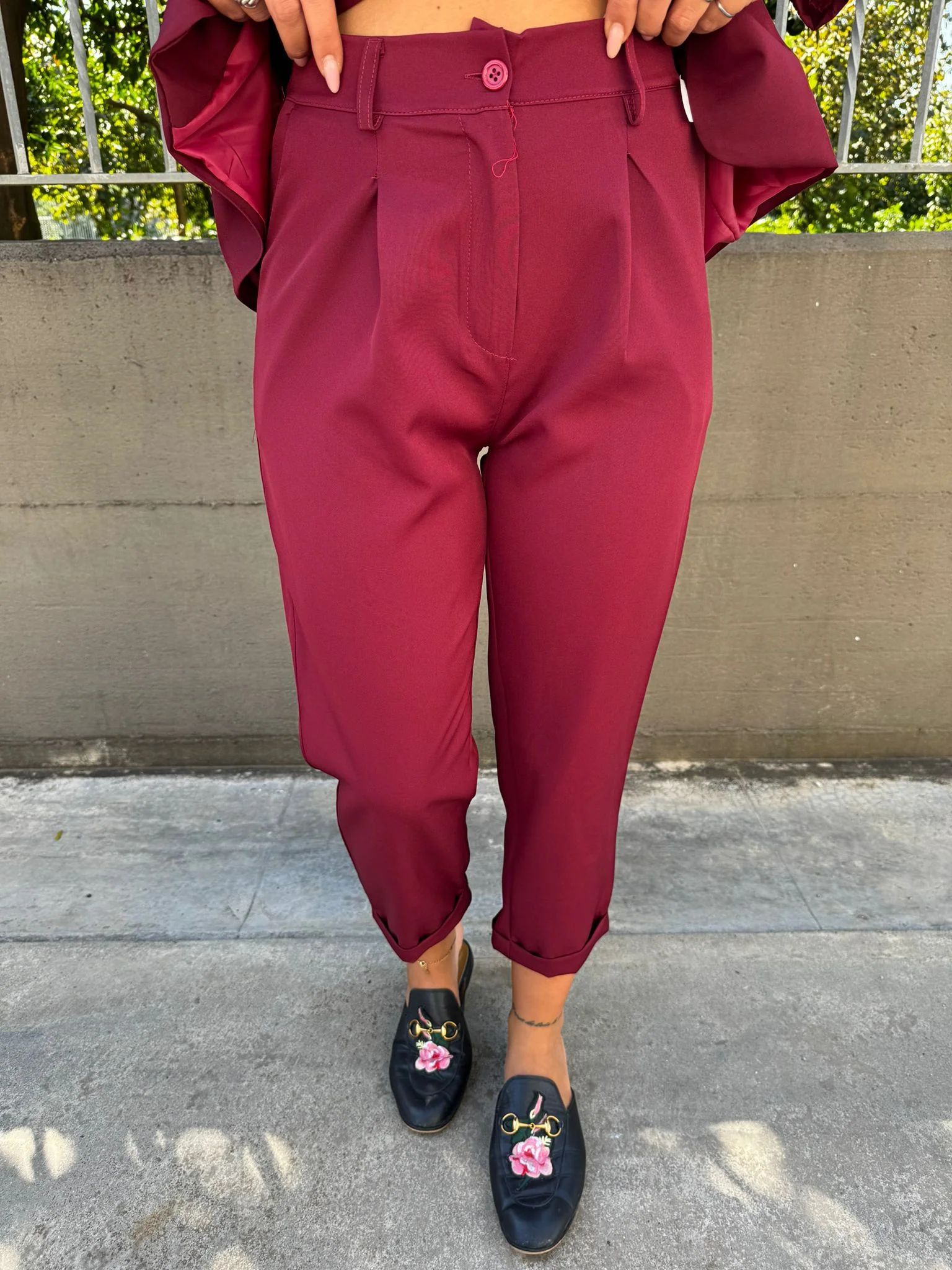 Tailleur Positano con giacca monopetto - immagine 4