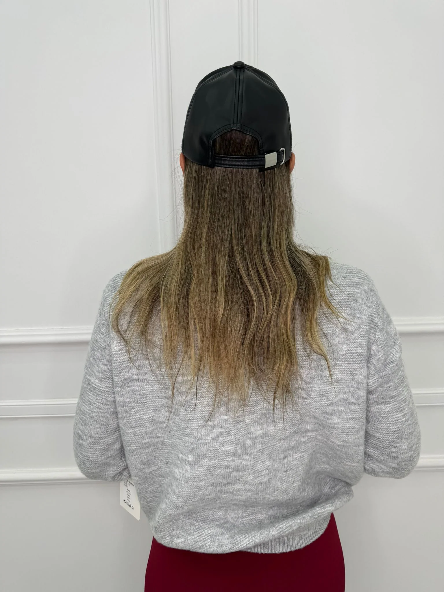 Maglione giro collo con swarovski - immagine 4