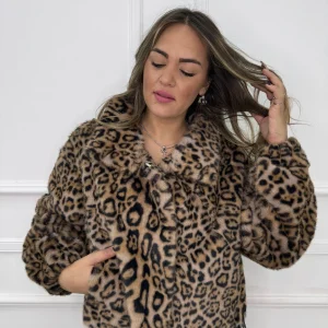 Pelliccia eco fantasia animalier