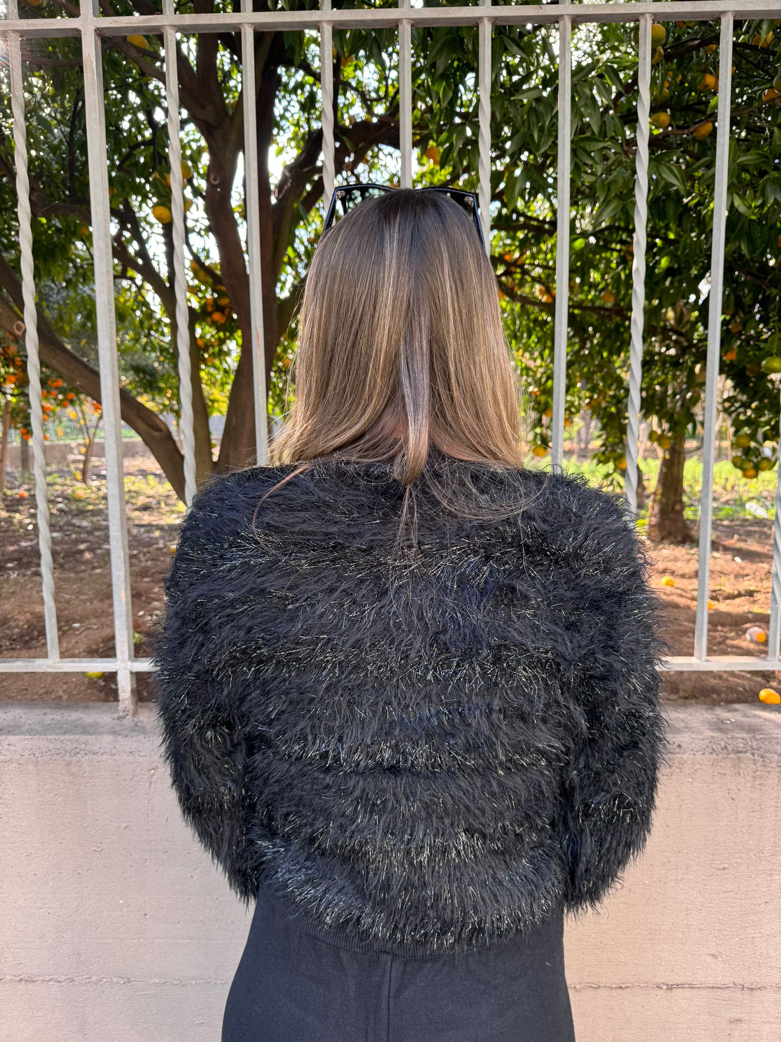 Maglione in pelo giro collo - immagine 7