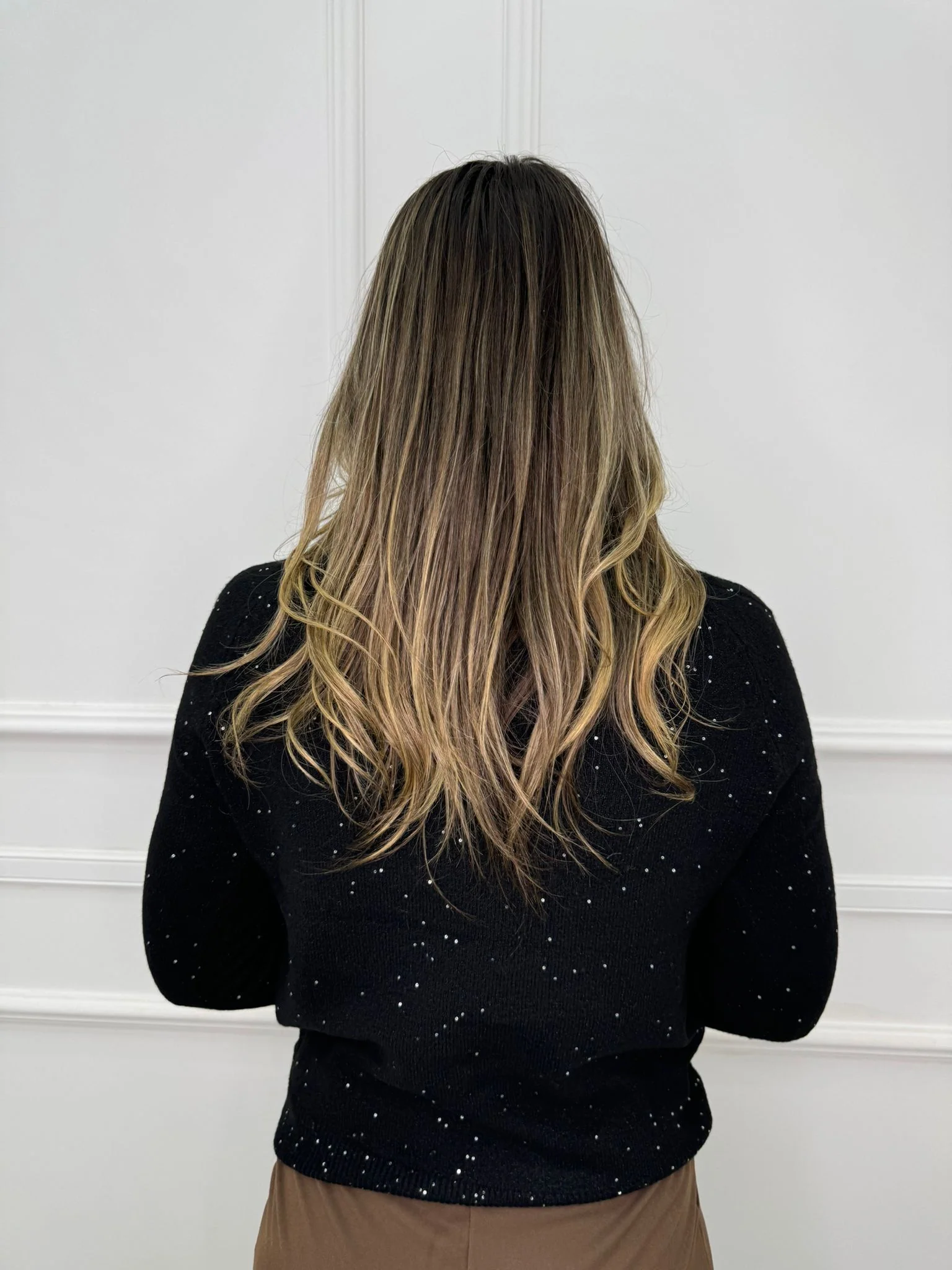 Maglioncino giro collo lurex - immagine 7