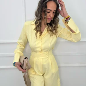 Coordinato 2 pezzi con bermuda e camicia