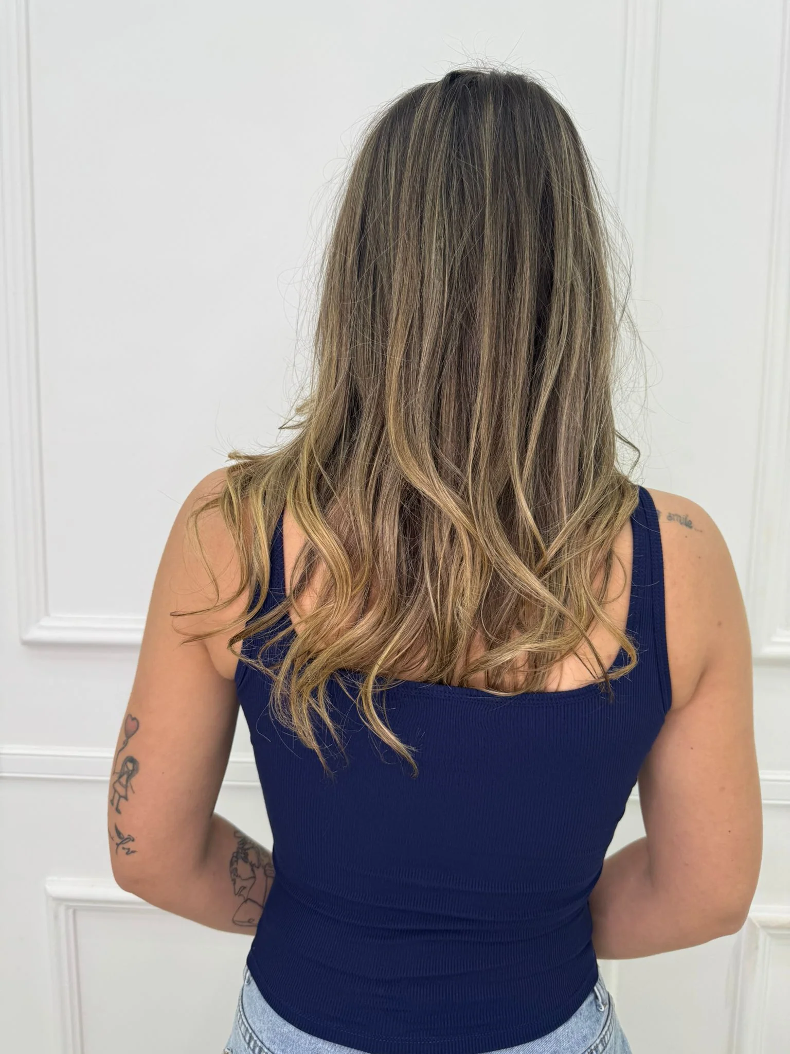 Top a costine con finta maglia sotto - immagine 7