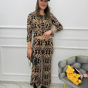 Coordinato 2 pezzi animalier