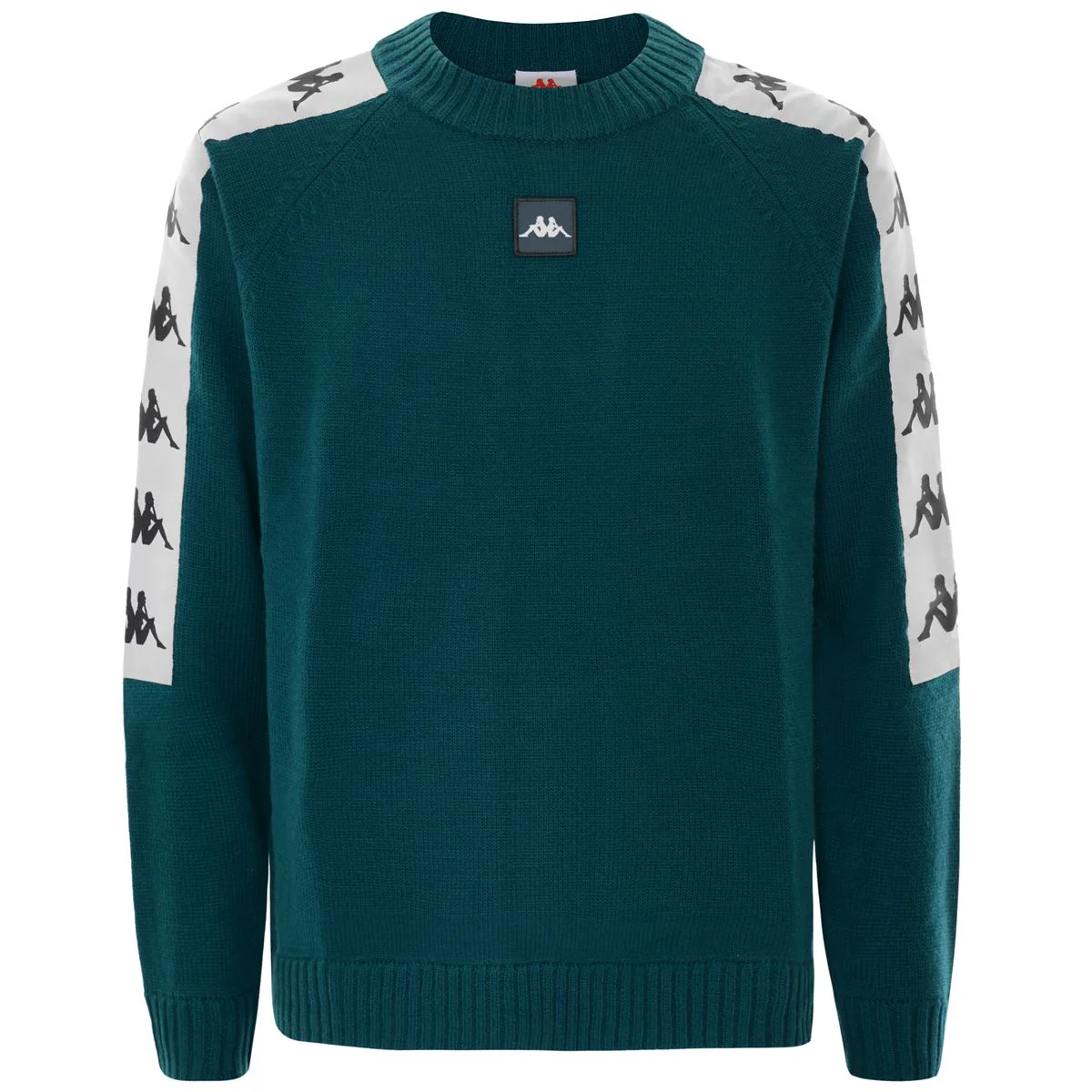 Maglione in acrilico KAPPA Banda 10 verde minerale - immagine 3
