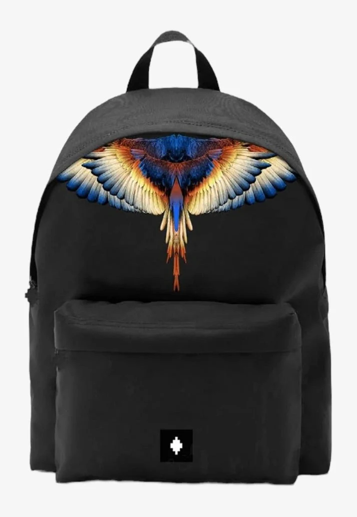 Zaino MARCELO BURLON COUNTY OF MILAN giallo wings nero - immagine 5