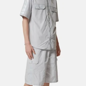 Completino estivo RICHMOND X camicia + bermuda grigio