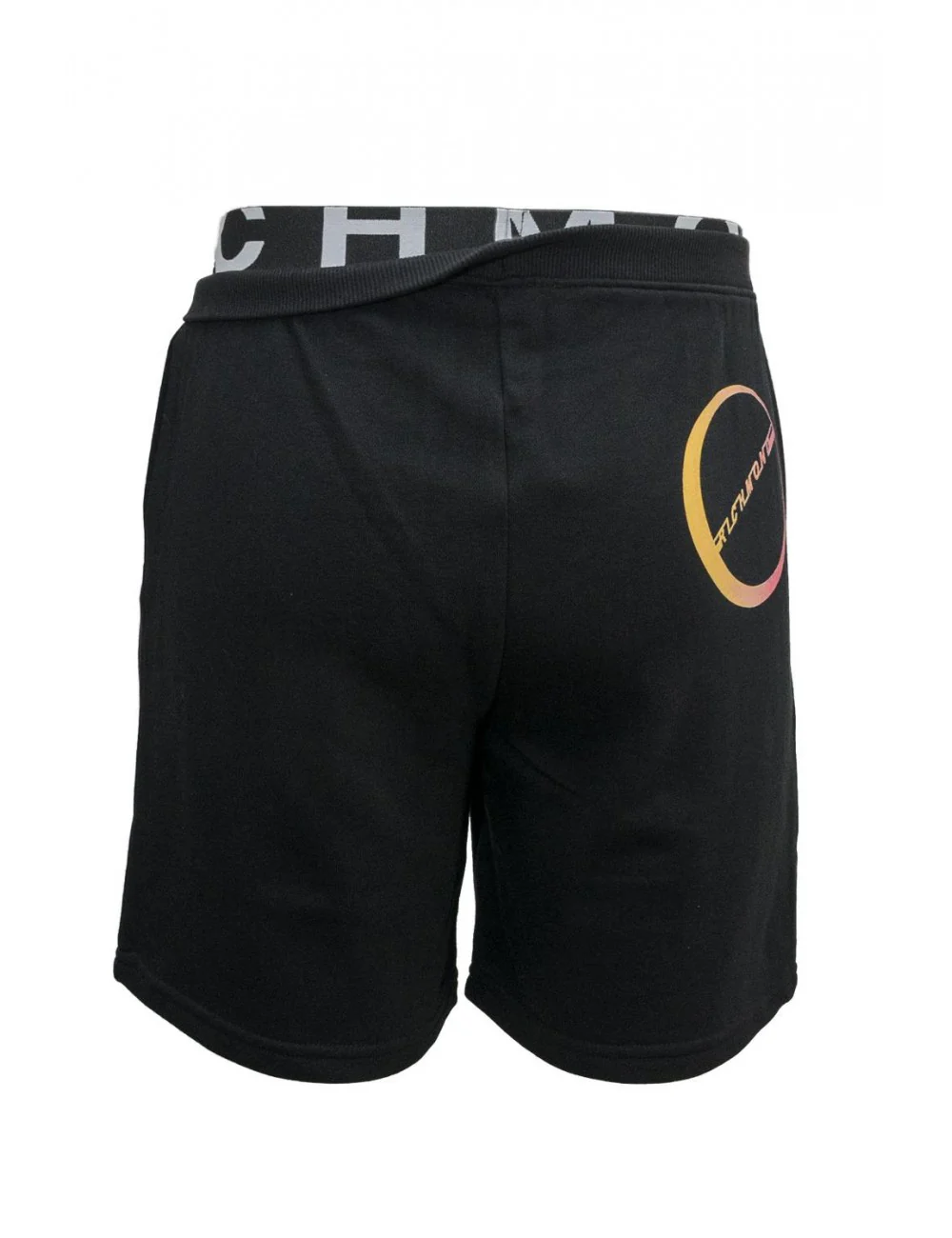 Bermuda JOHN RICHMOND doppia fascia elastica nero - immagine 4