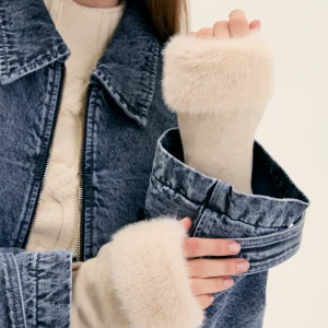 NALI - Guanti FURRY senza dita donna