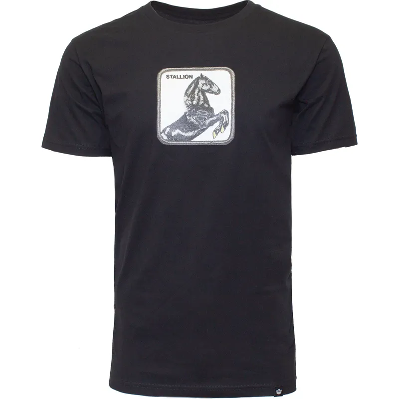 T-shirt GOORIN BROS Stallion The Farm nera - immagine 2