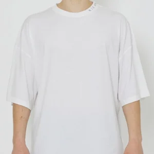 T-shirt RICHMOND X oversize stampa colletto bianca