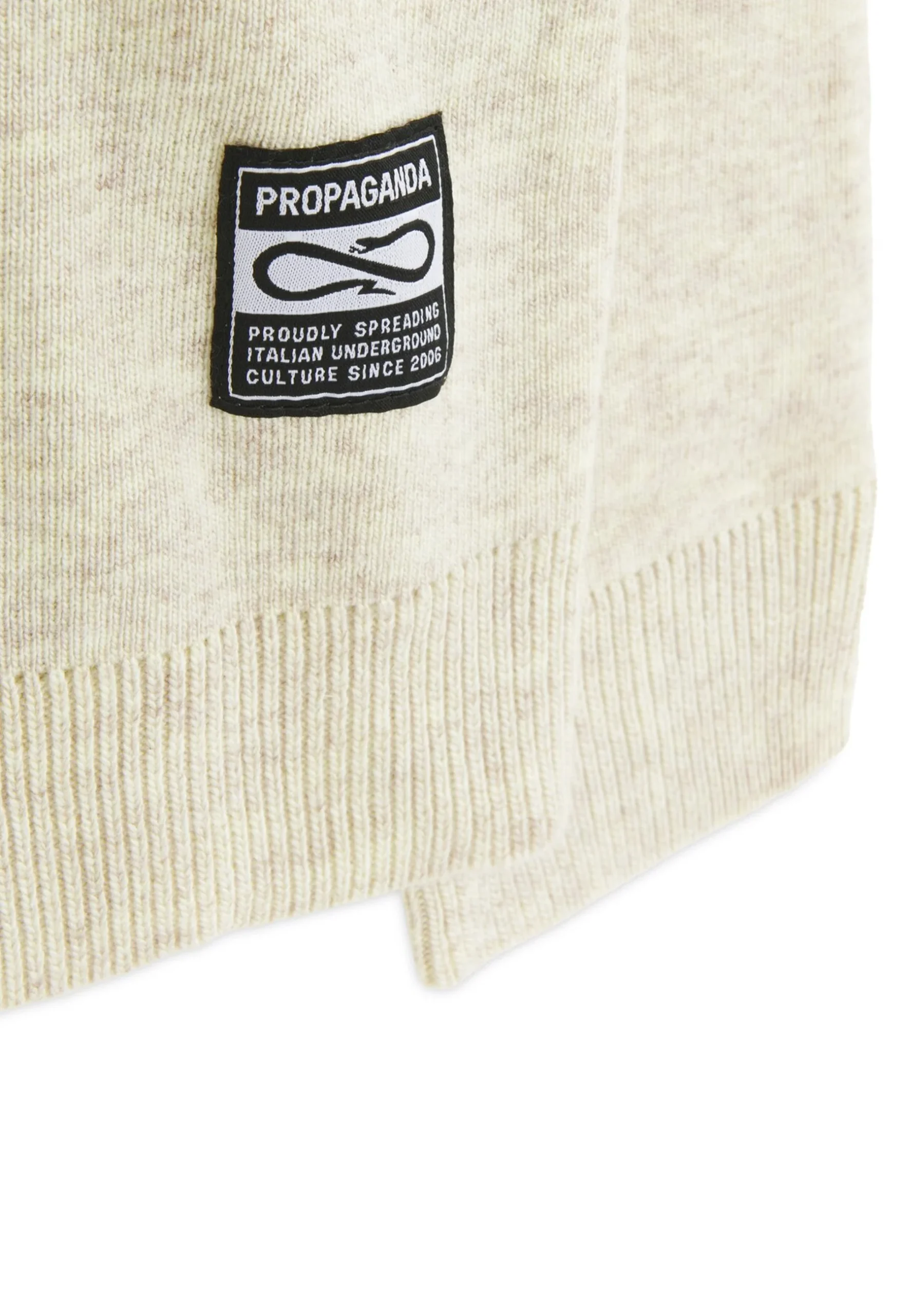 Maglione PROPAGANDA sweater Ribs Crown jacquard bone - immagine 4